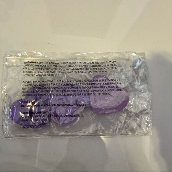 Jaffa Purple Hearts make-up 3 sets #16 - Picture 2 of 3